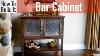 Wood Buffet Cupboard Table Storage Cabinet Dining Sideboard Wine Bottle Rack Bar